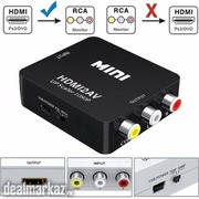 HDMI To RCA AV Converter HDMI To AV Adapter Android TV Smart Box Lapto
