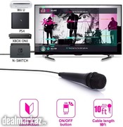 Nintendo USB Wired Karaoke Gaming Microphone for Nintendo Switch/Wii U