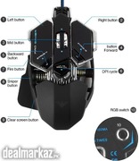 ECHTPower Gaming Mouse 10 Buttons, ECHTPower 4800DPI Programmable Gami