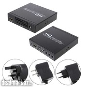 LiNKFOR SCART to HDMI Converter SCART + HDMI to HDMI Converter Adapter