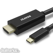 Benfei USB Type C(Thunderbolt 3) to HDMI 4K UHD 1.8M Cable, Benfei USB