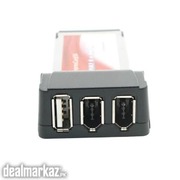 IT-GO 34mm Expresscard to Dual 1394A +usb2.0 port Adapter 34mm Express