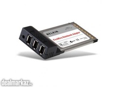 Belkin F5U513QEA 3-Port Ultrafast 400mbps 6-Pin Firewire IEEE 1394 Lap
