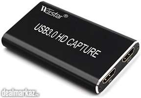 WIISTAR HDMI USB 3.0 Video Capture, 1080p@60fps Grabber (Type-C/USB 3.