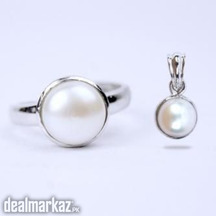 Fresh Water Pearls - Silver Locket, Ring (Whatsapp for prices)