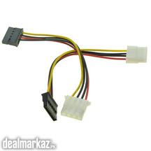 4 Pin Molex IDE Female TO 15pin Serial ATA Female Power Supply Cable f
