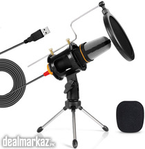 TONOR PC Microphone USB Computer Condenser Studio Mic Plug UK