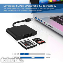 RAYCUE XQD SD Card Reader, USB3.0 Card Adapter, Memory Card Reader, Co