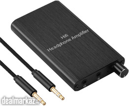Headphone Amplifier, Portable HiFi Headphone Amp 3.5mm Stereo Audio Ga