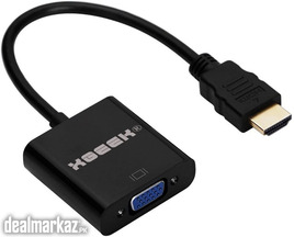Xgeek 1080P HDMI Male to VGA Female Video Converter Adapter Cable For