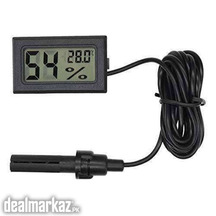 Digital themrometer with hygrometer mini wire prob