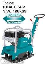 Gasoline reversible Plate compactor 126 kg