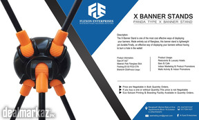 Panda X Banner Stand Imported Quality Available