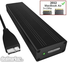 QNINE PCIe SSD Enclosure for 2012 MacBook Air, USB 3.0 External Reader