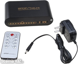 AGPtek 4x2 Matrix Digital Optical Toslink Audio Switch Splitter Switch