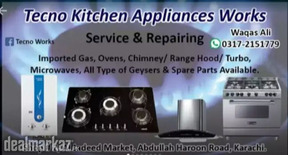 For Repair, Tecnogas, Fotile, Nardi, Indisit, Robam Ovens/Chimney etc