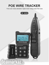 NF8209 Noyafa Network Cable Tester, Measure Length Lan Cable POE Wire