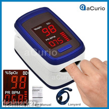 [2021] aCurio Pulse Oximeter NHS Approved Pulse-Oximeter Blood Oxygen