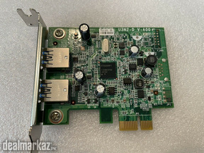 Dell ECS U3N2-D 2 Port USB 3.0 PCIe x1 Expansion Card LP Half Height F