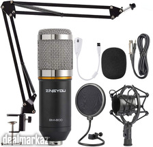 ZINGYOU Condenser Microphone Bundle, BM-800 Mic Kit with Adjustable Mi