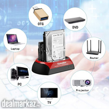 Tccmebius Hard Drive Docking Station, Tccmebius TCC-S867-UK USB 2.0 to