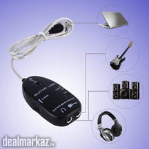 Junluck Easy Plug USB Guitar Link Cable Interface Cable Guitar Link In