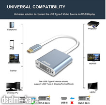 BENFEI USB Type C(Thunderbolt 3) to DVI Adapter, Benfei USB 3.1 (USB-C