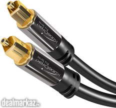 KabelDirekt – 5m Optical Digital Audio Cable/TOSLINK Cable (TOSLINK to