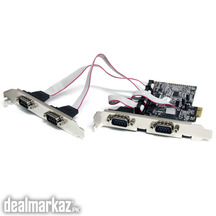 StarTech 4 Port Native PCI Express RS232 Serial Adapter Card with 1655