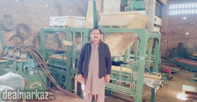 Semi-Automatic bricks, Concrete Tuff Tile Blocks production machinery