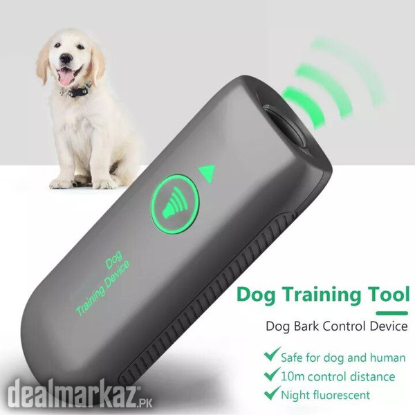 Decdeal D8 Anti Barking Device Ultrasonic Dog Bark Control Deterrent - 169633 - Pet Food & Accessories in Lahore - DealMarkaz.pk