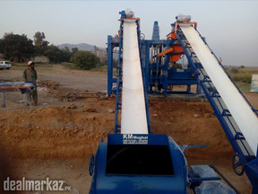 concrete paver tiles and concrete blocks making plant automatic