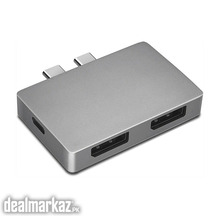 CULILUX USB-C to Dual HDMI + PD, 3-in-2 Adapter ORIGINAL UK ZONE