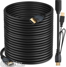 GearIT HDMI Cable 4K (100 Feet) GearIT - High Speed HDMI In-Wall CL3