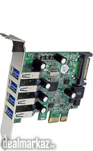 StarTech PEXUSB3S4V 4Port PCI Express SuperSpeed USB 3.0 Controller Ca