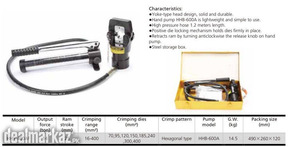 Hydraulic Crimping Tool with hand pump