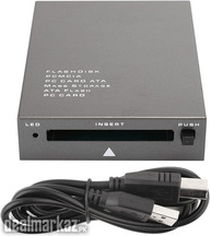 USB 2.0 PCMCIA Card Reader, USB2.0 Interface to PC Card ATA, PCMCIA, P