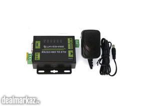 Waveshare Industrial RS232/RS485 to Ethernet Converter Dual Serial Por