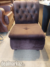 Single seat sofa in fabric