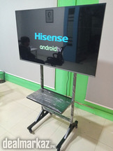 LCD LED tv Floor stand with wheel For office home institute media expo