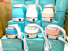 Electric kettle folding silicon travel tea kettle
