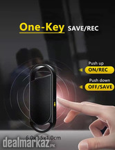 64GB Mini Voice Recorder, Voice Activated Recorder with Triple Noise R