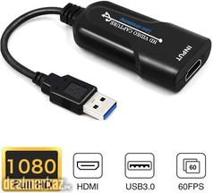 USB 3.0 Video Capture Card 1080P 60fp HDMI to USB Adaptor HD Game Capt