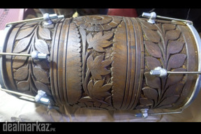 Black Taali sheesham wood professional dholak