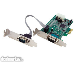 Startech 2 Port Low Profile Native RS232 PCI Express Serial Card with