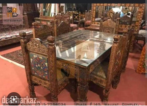 Dining table with chairs