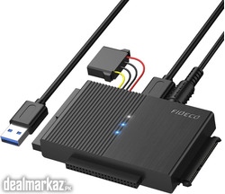 FIDECO IDE and SATA Adapter, USB 3.0 Hard Drive Adapter, External SATA