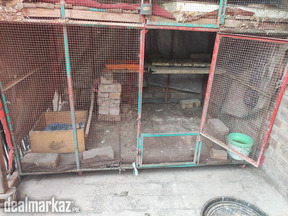 Iron cage two portion