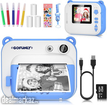 Gofunly Children's Camera, Digital Camera, Instant Camera, Childre
