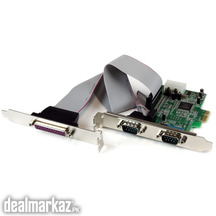 StarTech 2S1P Native PCI Express Parallel Serial Combo Card with 16550